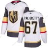 Adidas Vegas Golden Knights #67 Max Pacioretty Valkoinen Road Aito Ommeltu NHL Paita – Miesten