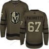 Adidas Vegas Golden Knights #67 Max Pacioretty Vihreä Salute to Service Ommeltu NHL Paita – Miesten