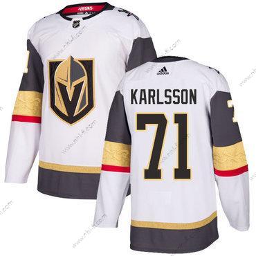 Adidas Vegas Golden Knights #71 William Karlsson Valkoinen Road Aito Ommeltu NHL Paita – Miesten