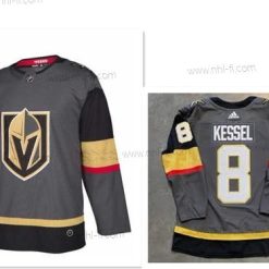 Adidas Vegas Golden Knights #8 Phil Kessel Harmaa NHL Kotiottelu Paita – Miesten