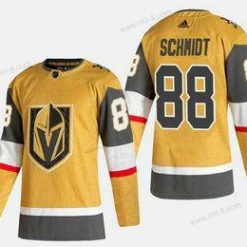 Adidas Vegas Golden Knights #88 Nate Schmidt Kulta 2020-21 Vaihtopaita Ommeltu Paita – Miesten