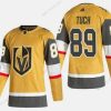 Adidas Vegas Golden Knights #89 Alex Tuch Kulta 2020-21 Vaihtopaita Ommeltu Paita – Miesten