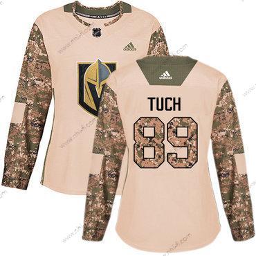 Adidas Vegas Golden Knights #89 Alex Tuch Maastokuvio Aito 2017 Veterans Day Ommeltu NHL Paita – Naisten