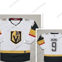 Adidas Vegas Golden Knights #9 Jack Eichel Valkoinen Kolmas Aito Ommeltu NHL Paita – Miesten