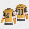 Adidas Vegas Golden Knights Räätälöidyt 2020-21 Kulta Aito Pelaaja Vaihtopaita Ommeltu NHL Paita – Miesten