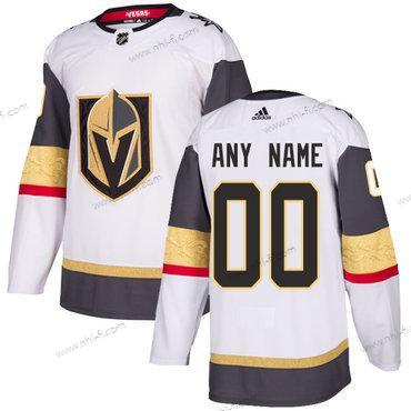 Adidas Vegas Golden Knights Räätälöidyt Valkoinen Aito Ommeltu NHL Paita – Miesten