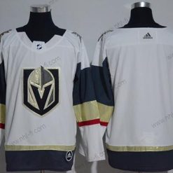 Adidas Vegas Golden Knights Tyhjä Valkoinen Road Aito Ommeltu NHL Paita – Naisten