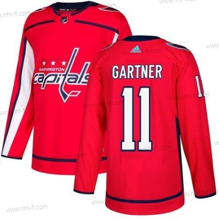 Adidas Washington Capitals #11 Mike Gartner Punainen Kotiottelu Aito Ommeltu NHL Paita – Miesten