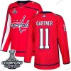 Adidas Washington Capitals #11 Mike Gartner Punainen Kotiottelu Aito Stanley Cup Final Champions Ommeltu NHL Paita – Miesten