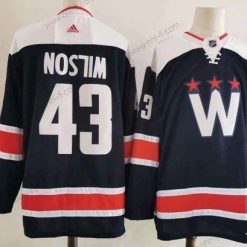 Adidas Washington Capitals #43 Tom Wilson New Laivastonsininen Sininen Ommeltu NHL Paita – Miesten