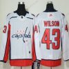 Adidas Washington Capitals #43 Tom Wilson Valkoinen Ommeltu NHL Paita – Miesten