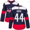 Adidas Washington Capitals #44 Brooks Orpik Laivastonsininen Aito 2018 Stadium Series Ommeltu NHL Paita – Naisten