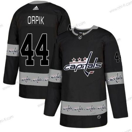 Adidas Washington Capitals #44 Brooks Orpik Musta Maajoukkue Logos Paita – Miesten