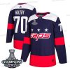 Adidas Washington Capitals #70 Braden Holtby Laivastonsininen Aito 2018 Stadium Series Stanley Cup Final Champions Ommeltu NHL Paita – Miesten