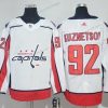 Adidas Washington Capitals #92 Evgeny Kuznetsov Valkoinen Road Aito Ommeltu NHL Paita – Miesten