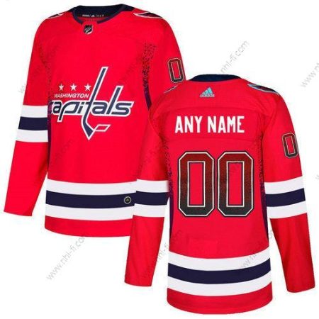 Adidas Washington Capitals Räätälöidyt Punainen Paita – Miesten