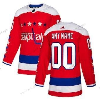 Adidas Washington Capitals Räätälöidyt Punainen Vaihtopaita Aito Paita – Lasten