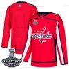 Adidas Washington Capitals Tyhjä Punainen Kotiottelu Aito Stanley Cup Final Champions Ommeltu NHL Paita – Miesten