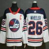 Adidas Winnipeg Jets #26 Blake Wheeler Valkoinen Breakaway Heritage Ommeltu NHL Paita – Miesten