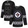 Adidas Winnipeg Jets #27 Nikolaj Ehlers Musta Maajoukkue Logos Paita – Miesten