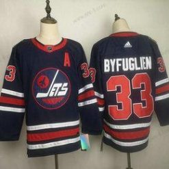 Adidas Winnipeg Jets #33 Dustin Byfuglien Laivastonsininen Sininen 2019 Heritage Klassinen Ommeltu NHL Paita – Miesten