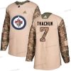 Adidas Winnipeg Jets #7 Keith Tkachuk Maastokuvio Aito 2017 Veterans Day Ommeltu NHL Paita – Miesten