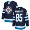 Adidas Winnipeg Jets #85 Mathieu Perreault Laivastonsininen Sininen Kotiottelu Aito Ommeltu NHL Paita – Miesten