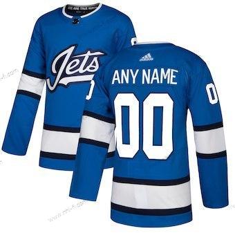 Adidas Winnipeg Jets Räätälöidyt Sininen Vaihtopaita Aito Paita – Lasten