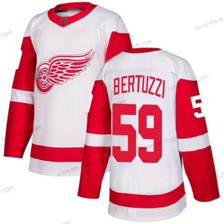 Aito Detroit Red Wings #59 Tyler Bertuzzi Valkoinen Kolmas Paita – Nuoret