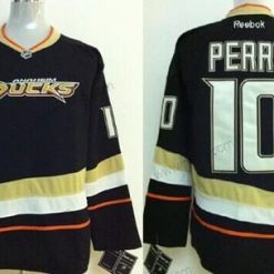 Anaheim Ducks #10 Corey Perry Musta Paita – Miesten