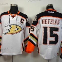 Anaheim Ducks #15 Ryan Getzlaf 2014 Valkoinen Paita – Miesten