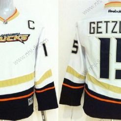 Anaheim Ducks #15 Ryan Getzlaf Valkoinen Paita – Lasten