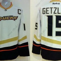 Anaheim Ducks #15 Ryan Getzlaf Valkoinen Paita – Miesten