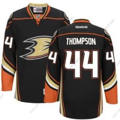 Anaheim Ducks #44 Nate Thompson Musta Vieras Paita – Miesten