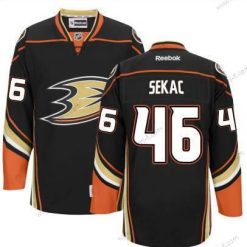 Anaheim Ducks #46 Jiri Sekac Musta Vieras Paita – Miesten