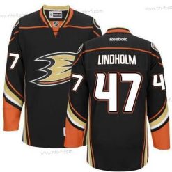 Anaheim Ducks #47 Hampus Lindholm Musta Vieras Paita – Miesten