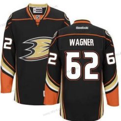 Anaheim Ducks #62 Chris Wagner Musta Vieras Paita – Miesten