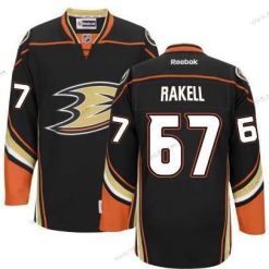 Anaheim Ducks #67 Rickard Rakell Musta Vieras Paita – Miesten