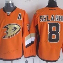 Anaheim Ducks #8 Teemu Selanne 2014 Stadium Series Oranssi Paita – Miesten