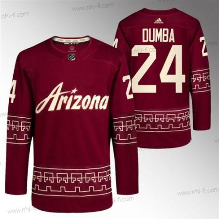 Arizona Coyotes #24 Matt Dumba Punainen Vaihtopaita Pro Paita – Miesten