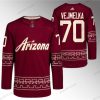 Arizona Coyotes #70 Karel Vejmelka Punainen Vaihtopaita Pro Paita – Miesten