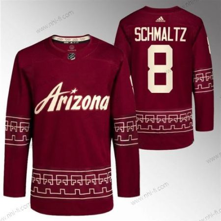 Arizona Coyotes #8 Nick Schmaltz Punainen Vaihtopaita Pro Paita – Miesten