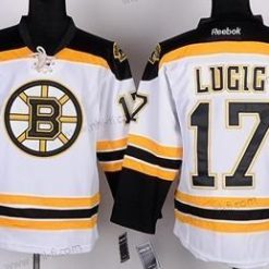 Boston Bruins #17 Milan Lucic Valkoinen Paita – Lasten