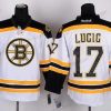 Boston Bruins #17 Milan Lucic Valkoinen Paita – Miesten