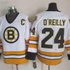 Boston Bruins #24 Terry O’Reilly 1981-82 Valkoinen CCM Vintage Paita – Miesten