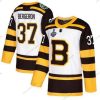 Boston Bruins #37 Patrice Bergeron Valkoinen Aito 2019 Talvi Klassinen 2019 Stanley Cup Final Bound Ommeltu Jääkiekko Paita – Miesten