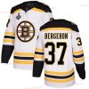 Boston Bruins #37 Patrice Bergeron Valkoinen Road Aito 2019 Stanley Cup Final Bound Ommeltu Jääkiekko Paita – Miesten