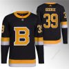 Boston Bruins #39 Morgan Geekie Musta Kotiottelu Breakaway Ommeltu Paita – Miesten