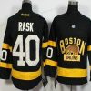 Boston Bruins #40 Tuukka Rask Reebok Musta 2016 Talvi Klassinen Premier Paita – Miesten