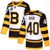 Boston Bruins #40 Tuukka Rask Valkoinen Aito 2019 Talvi Klassinen 2019 Stanley Cup Final Bound Ommeltu Jääkiekko Paita – Miesten